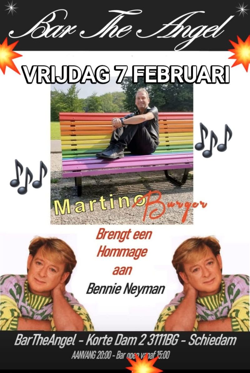 Vrijdag 7 februari Ode aan Bennie Neyman!